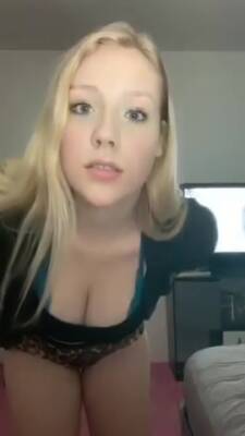 Thick Blonde Non-nude Teasing - hclips.com
