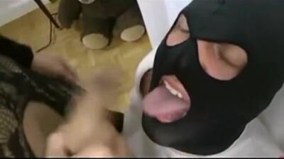 Masked Suck getting Fucked and get the Cum on Mouthp - pornoxo.com