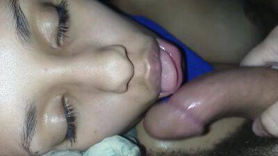 Blowjob And Handjob Onmy Bitch Face He Couldnt Resist Andgave Mesperm Onmy Tongue I Swallowed It Al - hclips.com