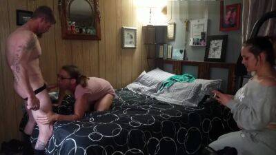Her Teen Friend Stayed The Night To Watch Her Get Fucked[full Video] - hclips.com