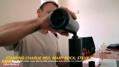 Charlie Red - Mary Rock - Lucky handyman fucks pornstars Charlie Red and Mary Rock by mistake - sexu.com