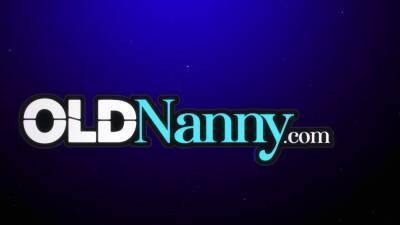 OLDNANNY Chubby Mature Lesbian and Teen Strapon Toy Sex - nvdvid.com