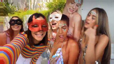 Maya Woulfe - Maya Woulfe, Chanel Camryn, and Samantha Lexi Spice Up A Borning Game Night By Sharing Stud - sexu.com
