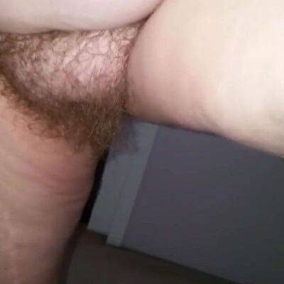 Bbw wife, hairy pussy, big tits, white pantys,black girdle - sunporno.com
