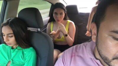 The Uber Driver Gets Horny To See My Friend Without Underwear - upornia.com