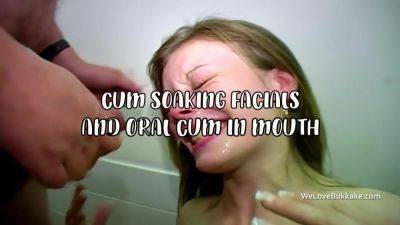 Soaking Facials and Cum in Mouth Compilation - hotmovs.com