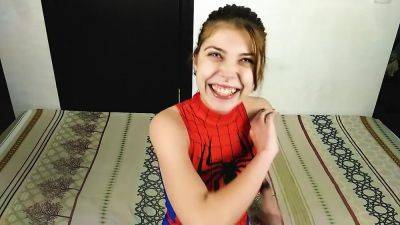 Crempie Spider-girl Gets Cum On Her Pussy Cosplay Spider-girl With Mi Ha And Miha Nika 69 - hotmovs.com
