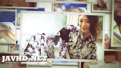 Suzuna Komiya employs traditional Asian prop in intimate engagement - hotmovs.com - Japan