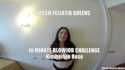 Kimber Lee - Rose - 10 Minutes Blowjob Challenge - Kimberlee Rose And Kimber Lee - hotmovs.com