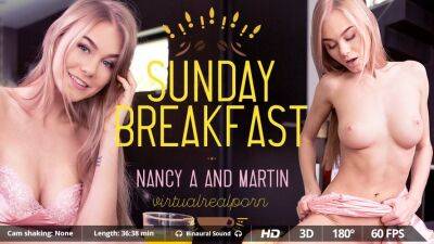 Nancy A - Martin - Sunday breakfast - txxx.com