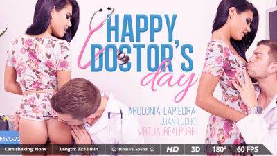 Juan Lucho - Apolonia Lapiedra - Happy Doctor's day - txxx.com