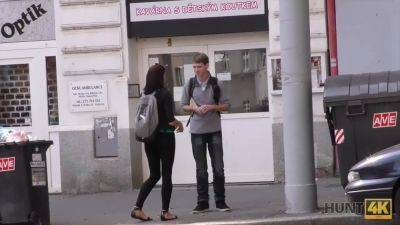 Czech teen gets paid to suck and fuck for cash in Prague - sexu.com - Czech Republic - city Prague