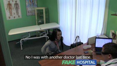 Hot patient gets a real wet and wild ride from the doctor at FakeHospital - sexu.com