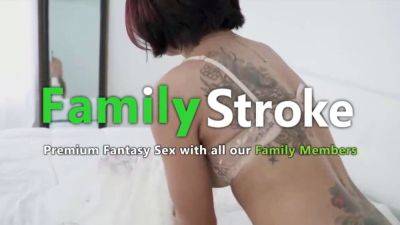 Stepson gets bareback with his busty stepmom in full Vids FamilyStroke.net - sexu.com