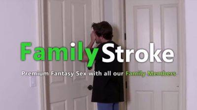Stepmom gets her curvy ass drilled hard in Full HD FamilyStroke.net - sexu.com