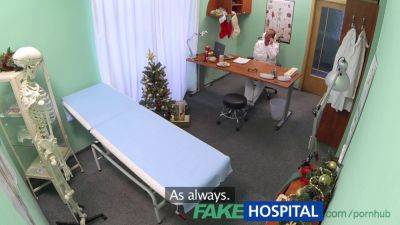 Alice Nice - Alice Nice, a naughty patient, needs more than just a Christmas gift - Real Hospital Exam - sexu.com