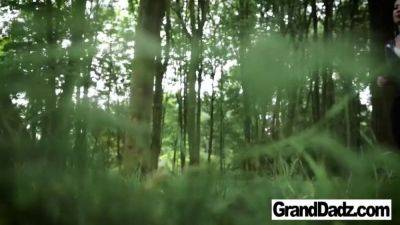 Philippe Soine - Teressa Bizarre & Philippe Soine caught in the woods, caught in Ultra 4K action! - sexu.com