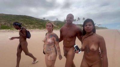 Pitbull Porn - Nude Beach Fun with Hot Teens in Bahia - xxxfiles.com