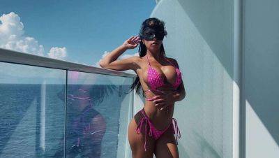 Miss Lexa - Hot Latina MILF Fucked on Cruise Ship Balcony by Lucky Dad - xxxfiles.com