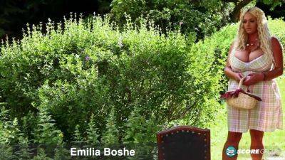 Emilia Boshe In The Garden Of Big Boobs - hotmovs.com