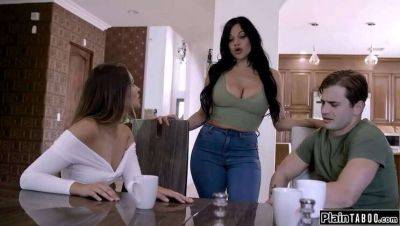 Nathan Bronson - Gizelle Blanco - Mona Azar - Step-Mom Taboo: Nathan, Gizelle, & Mona in Forbidden Threesome - xxxfiles.com