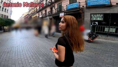 Antonio Mallorca - Marina Gold - Street Pick-Up: Submissive Latina Teen's Hardcore Public Encounter with Big-Dicked Antonio - xxxfiles.com - Madrid