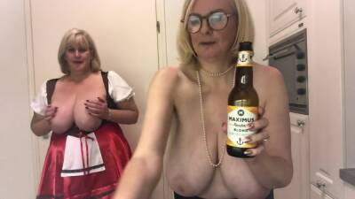 Oktoberfest - 2 busty topless blondes - Fetish - xtits.com - Germany
