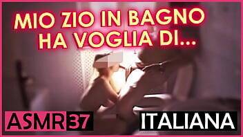 Mio zio in bagno ha voglia di... - Italiana Dialoghi ASMR - xvideos.com