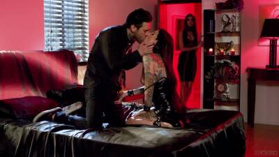 Joanna Angel - Tattooed couple Joanna Angel and Small Hands love each other like there's no tomorrow - anysex.com