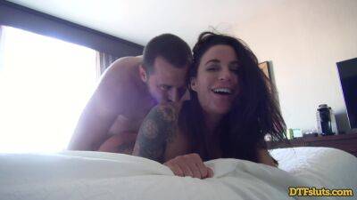 James Deen - Gia Dimarco - Webcam home perversions show inked wife craving for more - hellporno.com