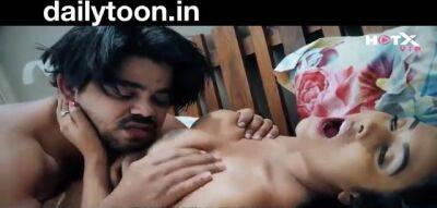 Indian Porn Video with husband and busty brunette wife - xtits.com - India