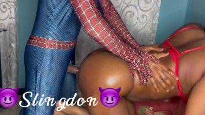 Spiderman Saves the Day and Gets Some Action - anysex.com