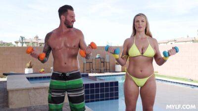 Quinton James - Joslyn Jane - Busty wife gets to fuck with her personal trainer in spectacular cheating scenes - hellporno.com