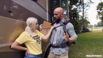 Gia Ohmy - Cute blonde lets random man follow her into her bus home to fuck her brains out - xbabe.com