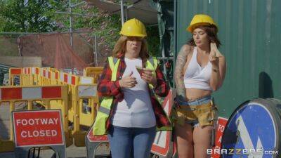 Danny D - ivy lebelle - Sexy female construction worker gets fucked balls deep - xtits.com